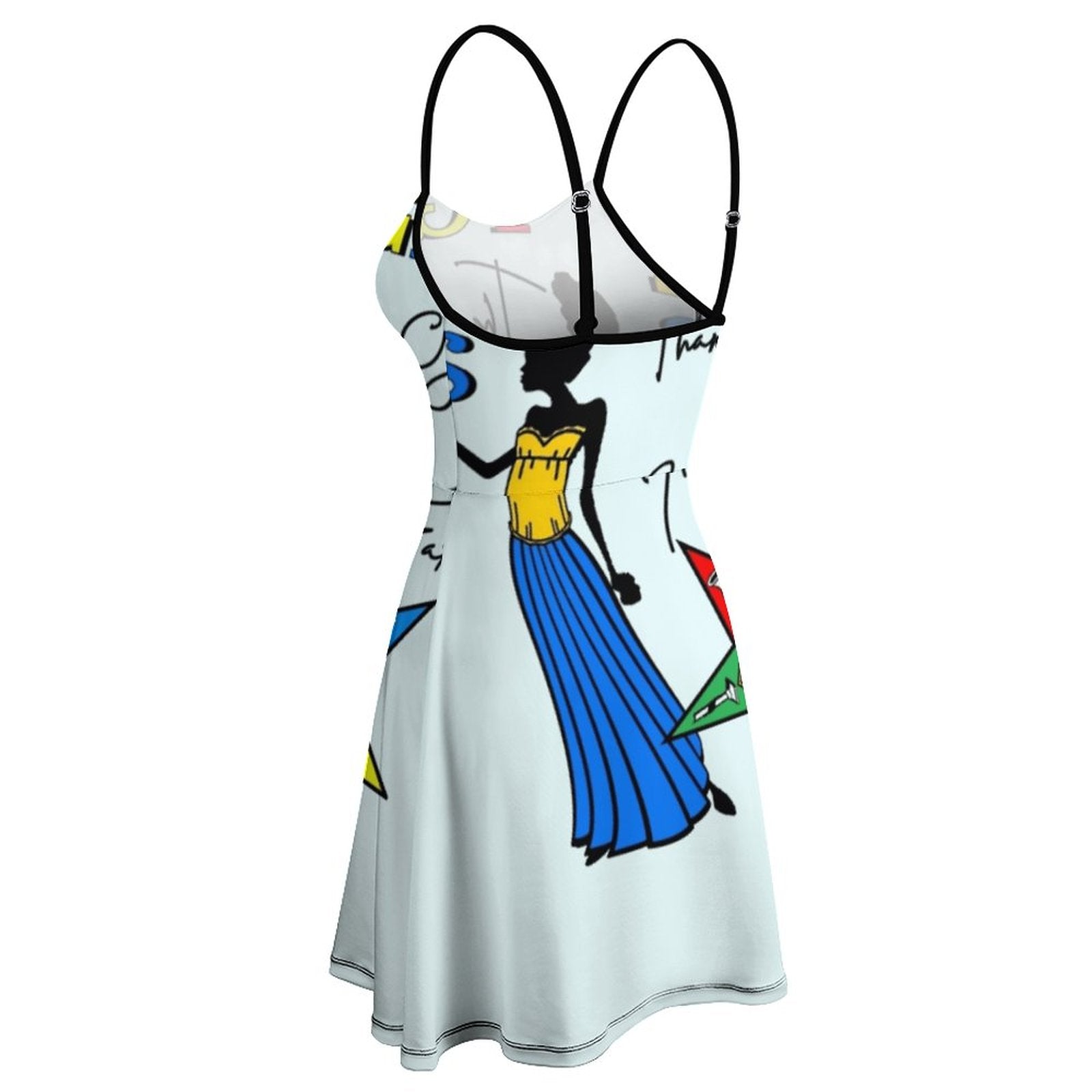 OES Dress - White - Bricks Masons