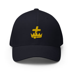 Knighs Templar Baseball Cap - Golden Embroidery - Bricks Masons