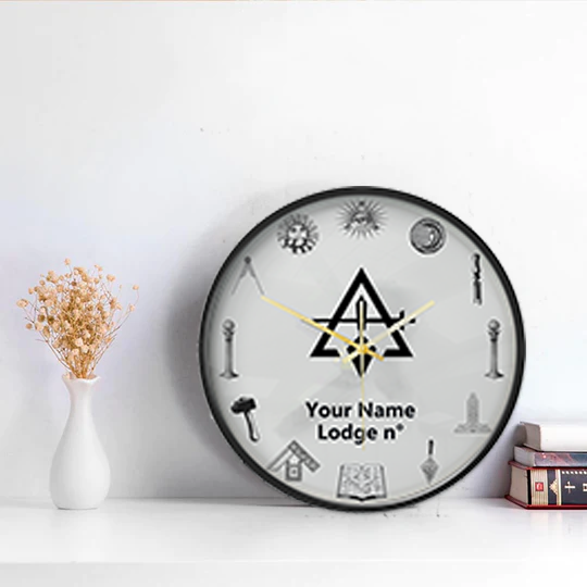 Council Clock - Frame with LED - Bricks Masons