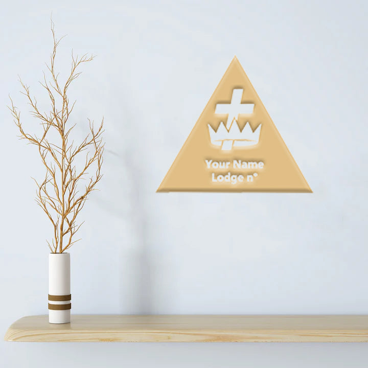 Knights Templar Commandery Wall Monograms - Various Sizes - Bricks Masons