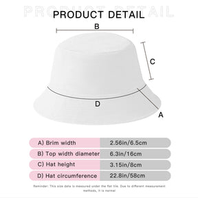 Master Mason Blue Lodge Bucket Hat - Boaz And Jachin Solomon Pillars - Bricks Masons