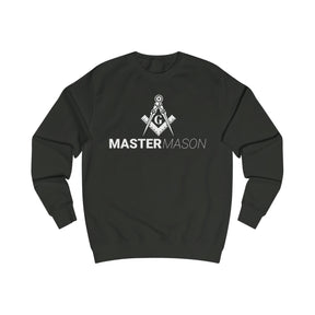 Master Mason Blue Lodge Sweatshirt - Black Square and Compass G Ugly - Bricks Masons