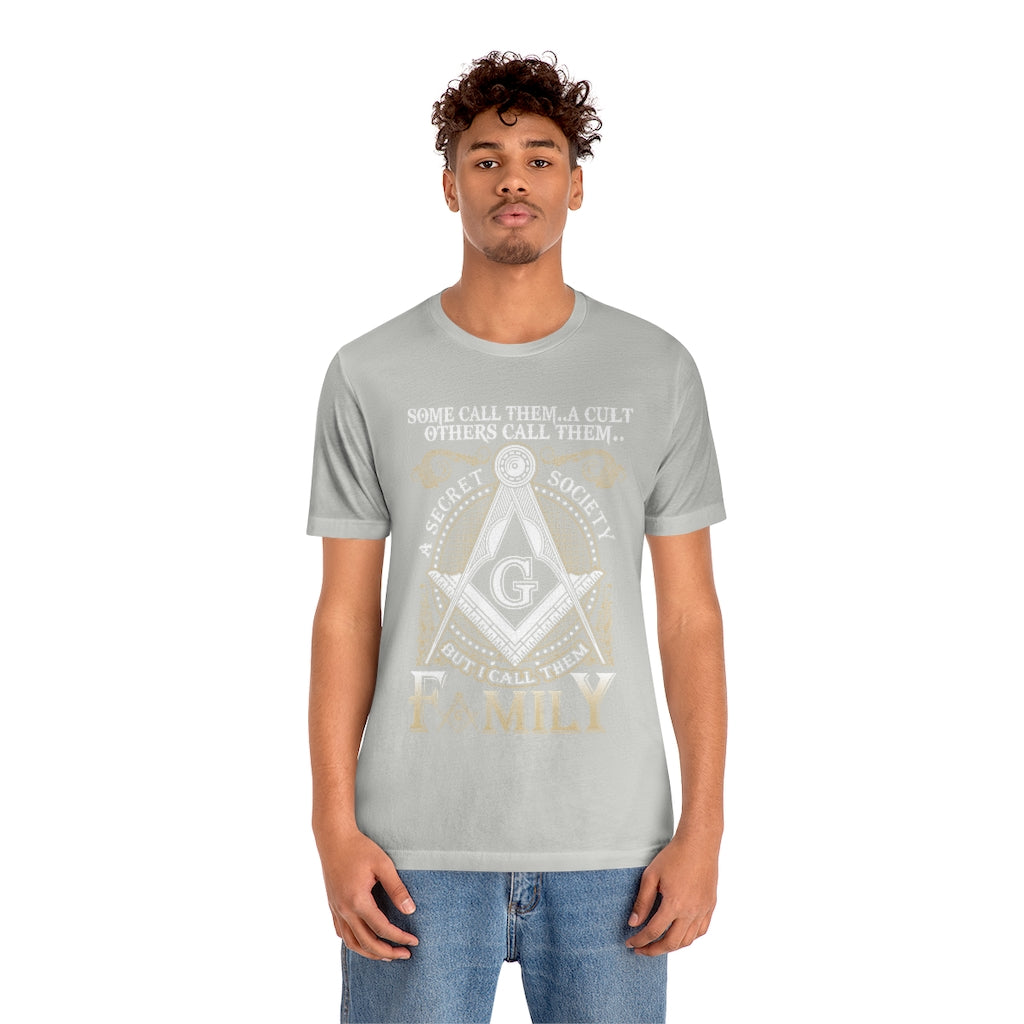 Masonic T-Shirt - I Call Them Family - Bricks Masons