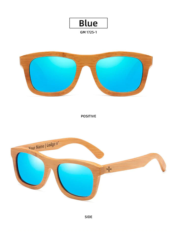 Order Of Malta Commandery Sunglasses - Various Lenses Colors - Bricks Masons