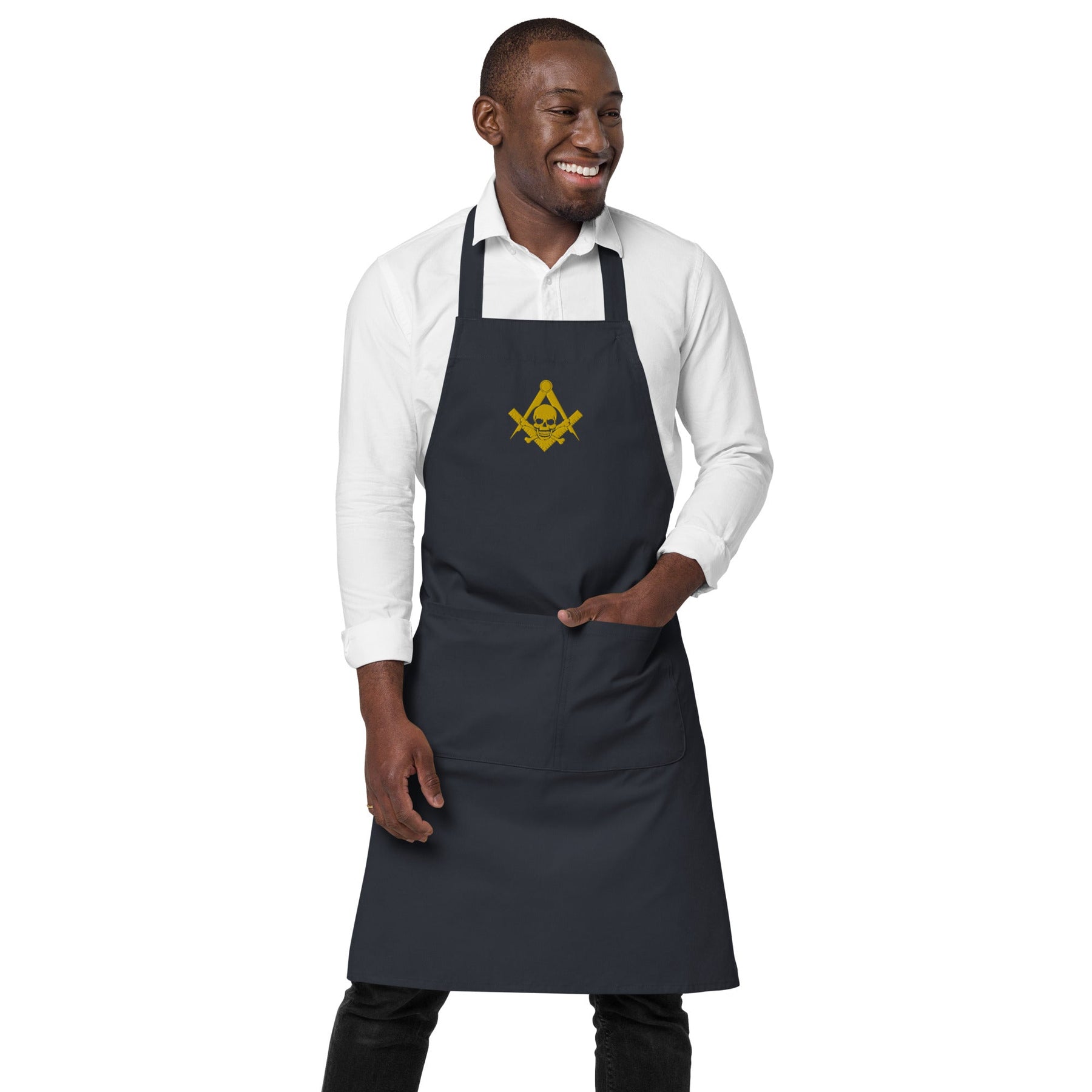 Widows Sons Kitchen Apron - Various Organic Cotton Colors - Bricks Masons