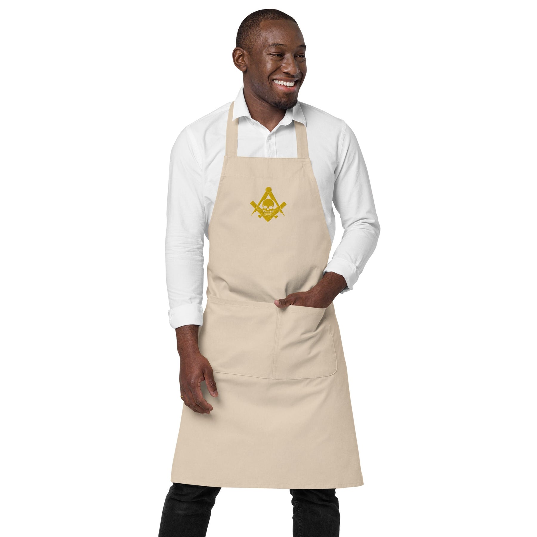 Widows Sons Kitchen Apron - Various Organic Cotton Colors - Bricks Masons