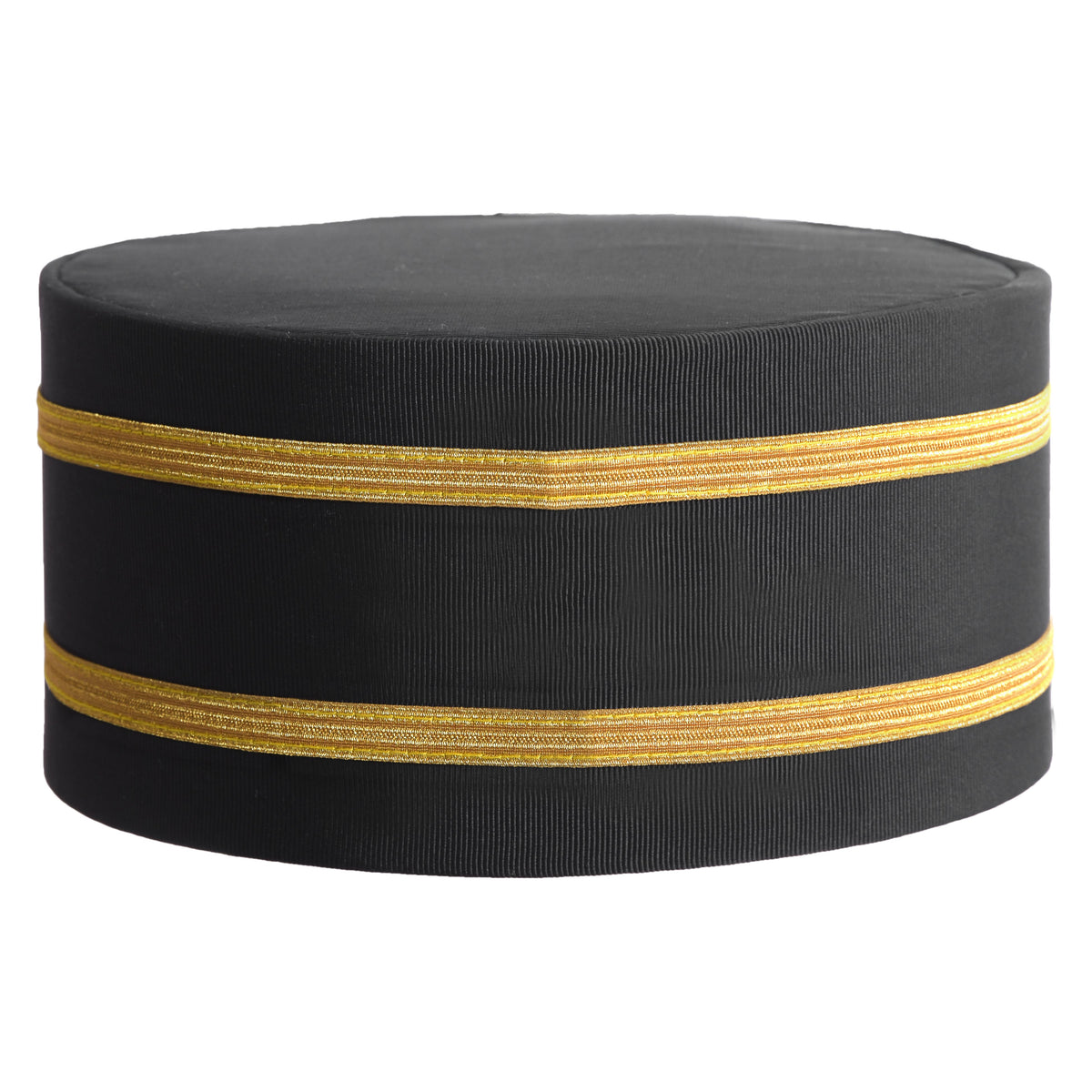 Past Grand Master Blue Lodge Crown Cap - Purple Patch With Double Braid - Bricks Masons